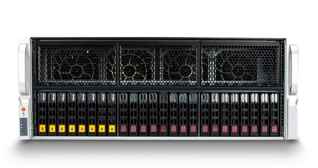 Lambda Scalar 4U server with up to 8x GPUs and Intel 4th Gen Xeon processors